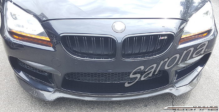 Custom BMW 6 Series  Coupe, Convertible & Sedan Front Add-on Lip (2012 - 2019) - $690.00 (Part #BM-086-FA)